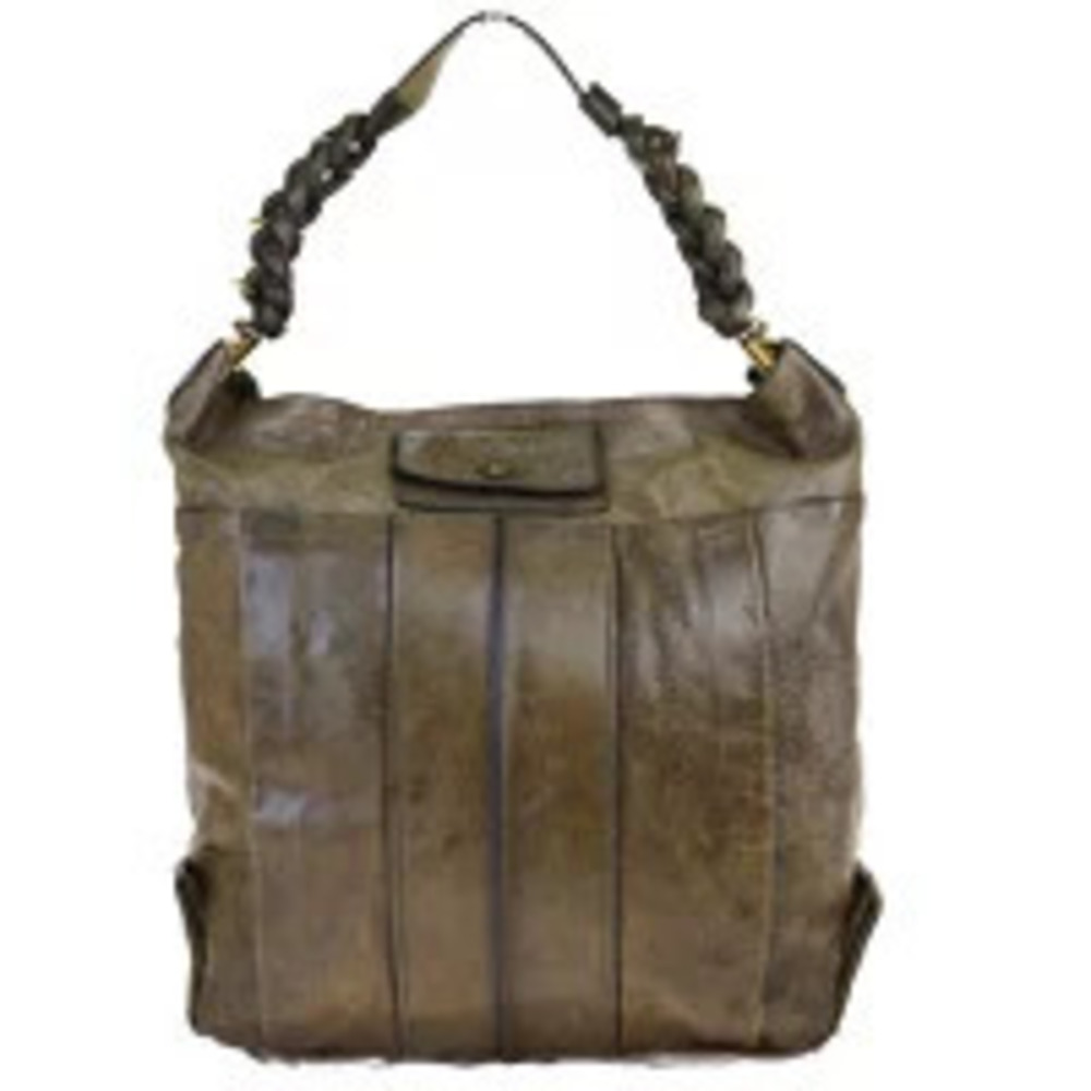 Chloe Eloise Shoulder Bag Brown Leather